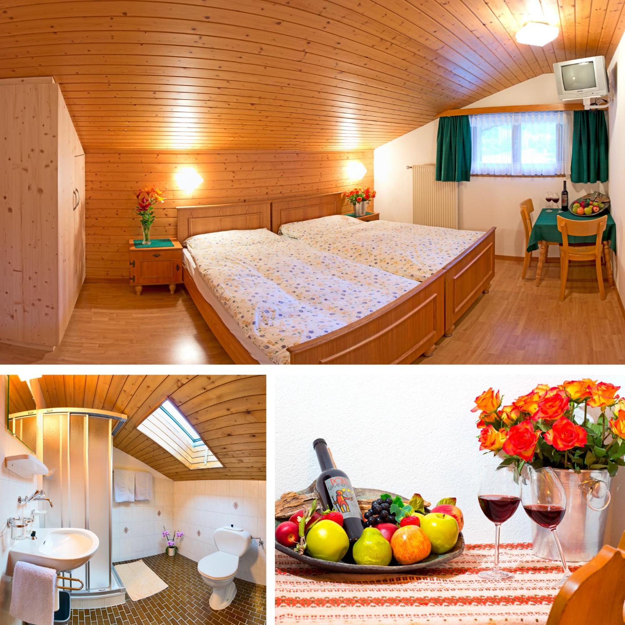 Hotel Adler Saas-Grund Exteriör bild